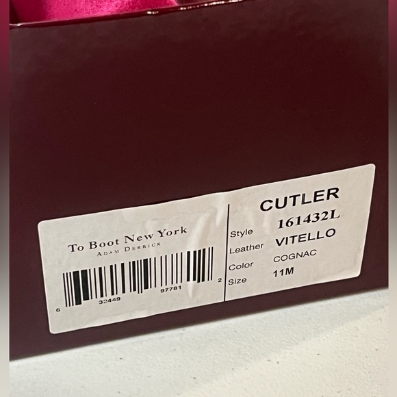 brand New To Boot New York Size 11 Adam Derrick Antique Brown Slip On Loafer - Picture 13 of 13